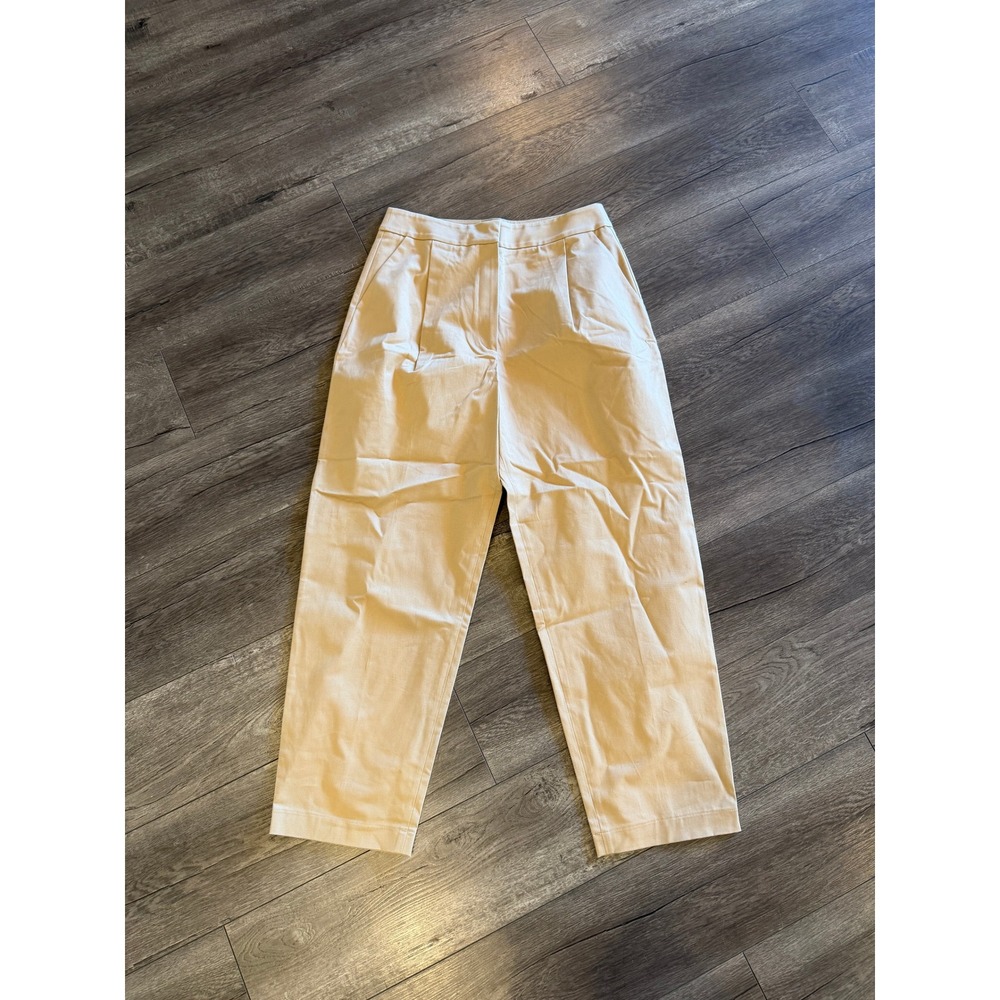 Exquise Cedar Tan Pleated High Waisted‎ Tapered Trousers Pants Mens Size M